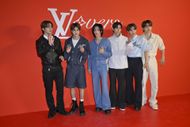 Louis Vuitton: Photocall - Paris Fashion Week - Menswear Fall/Winter 2024-2025 - Source: Getty
